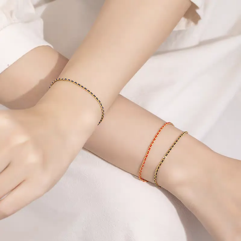 Caffiny Gold Bracelet Women's-2
