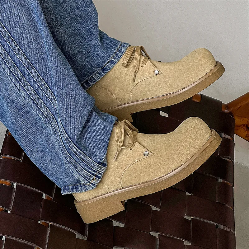 XIANGCHENG Ankle Boots Unisex-12