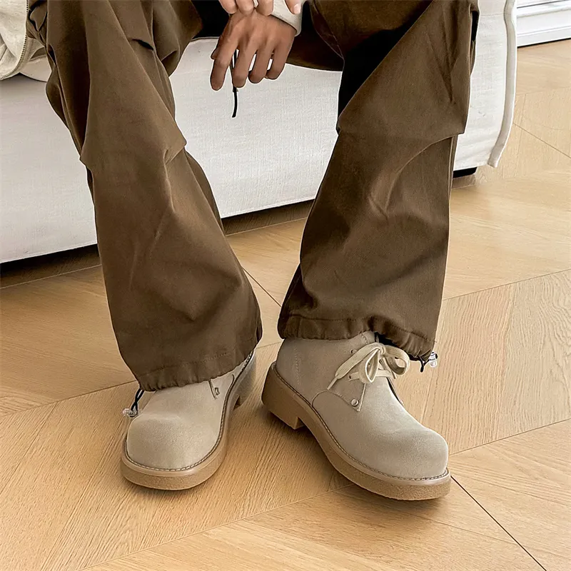 XIANGCHENG Ankle Boots Unisex-7