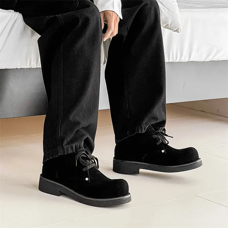 XIANGCHENG Ankle Boots Unisex-2
