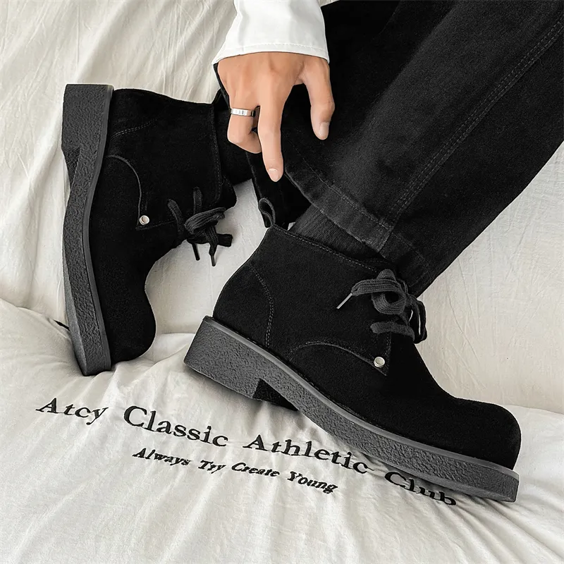 XIANGCHENG Ankle Boots Unisex-3