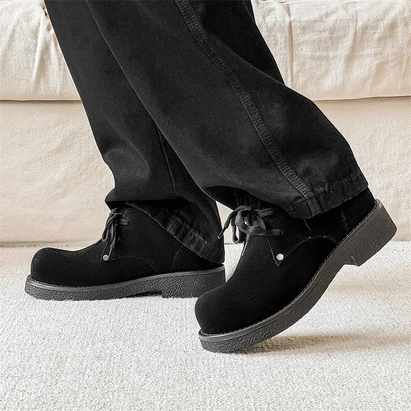 XIANGCHENG Ankle Boots Unisex-4