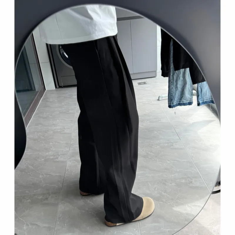 Weles Casual Pants Unisex Black-3