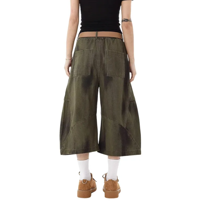 Weles Casual Shorts Unisex Green-5