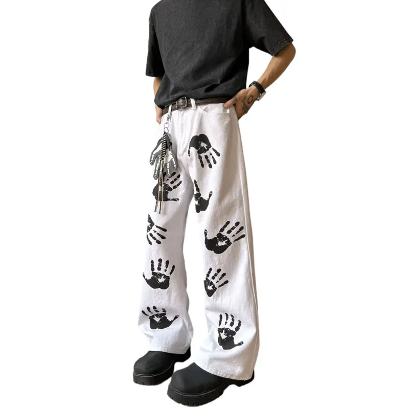 Weles Jeans Unisex White-1