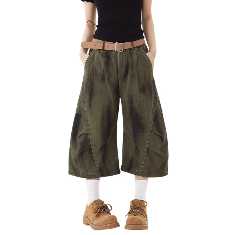 Weles Casual Shorts Unisex Green-1