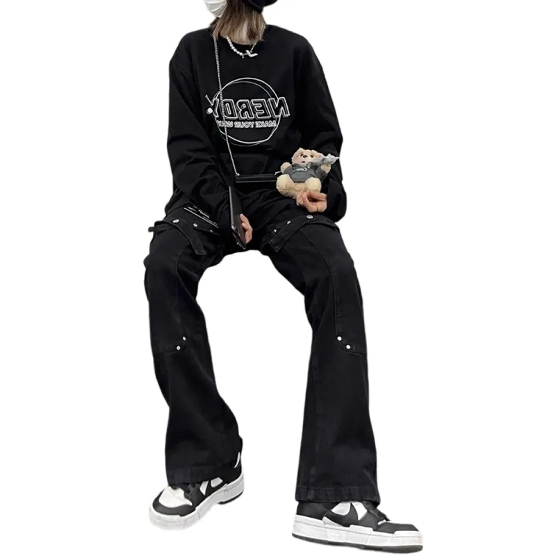 Weles Jeans Unisex Black-2