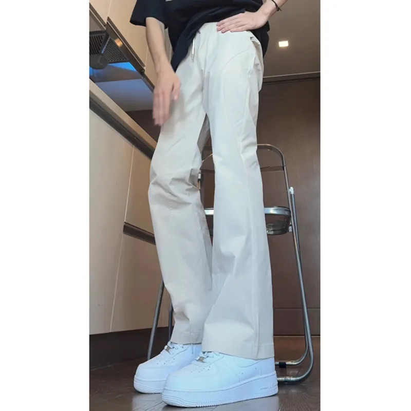 Weles Casual Pants Unisex Ecru-4