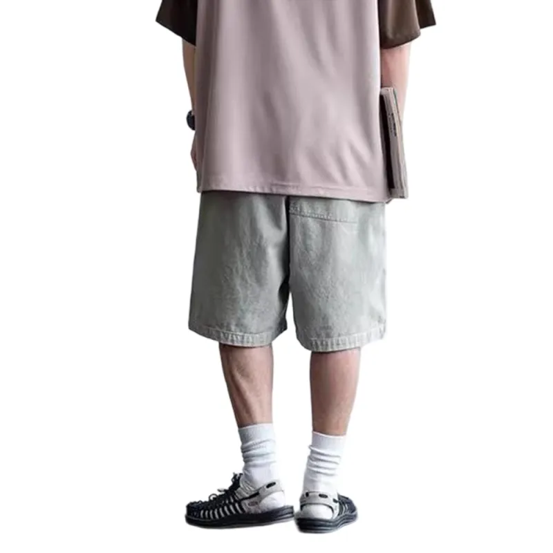 Weles Casual Shorts Unisex Gray-5