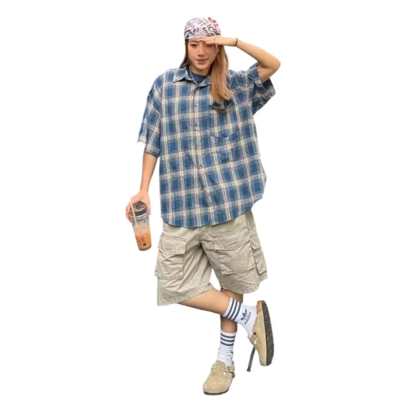 Weles Casual Shorts Unisex Khaki-4