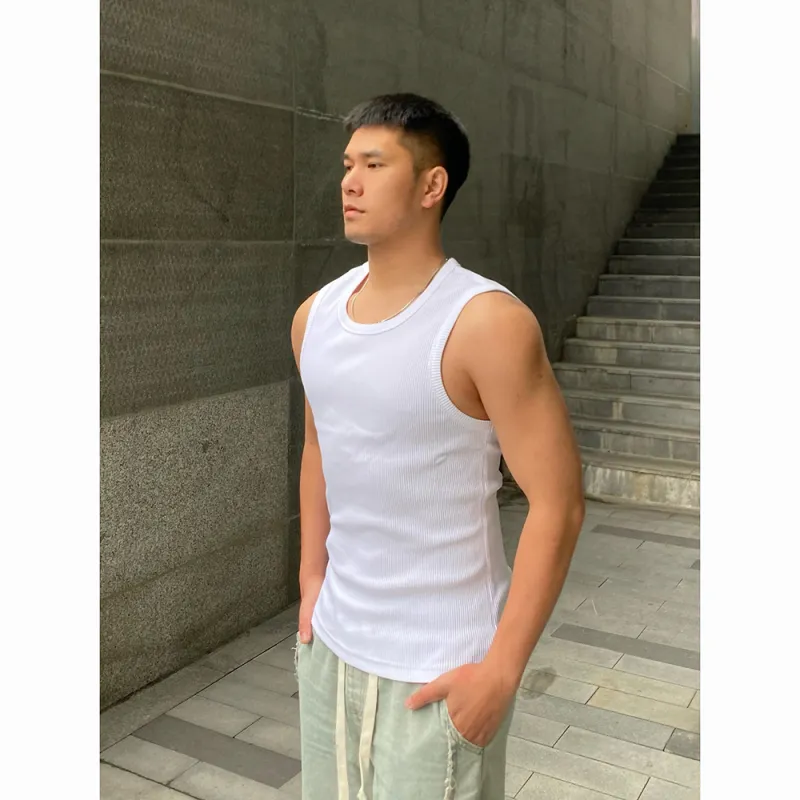 Weles Tank Tops Unisex White-1