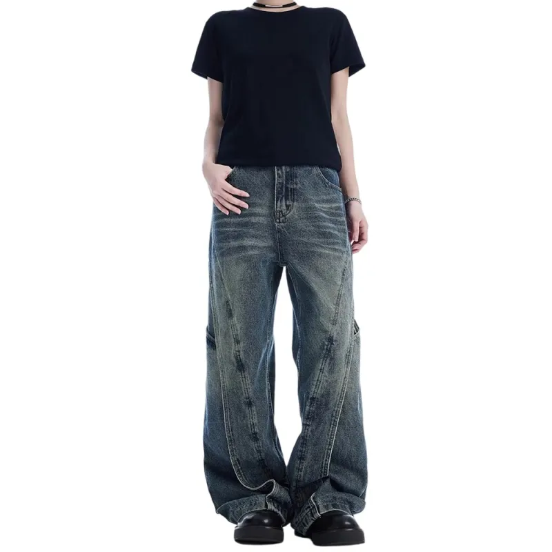Weles Jeans Unisex Vintage Blue-5