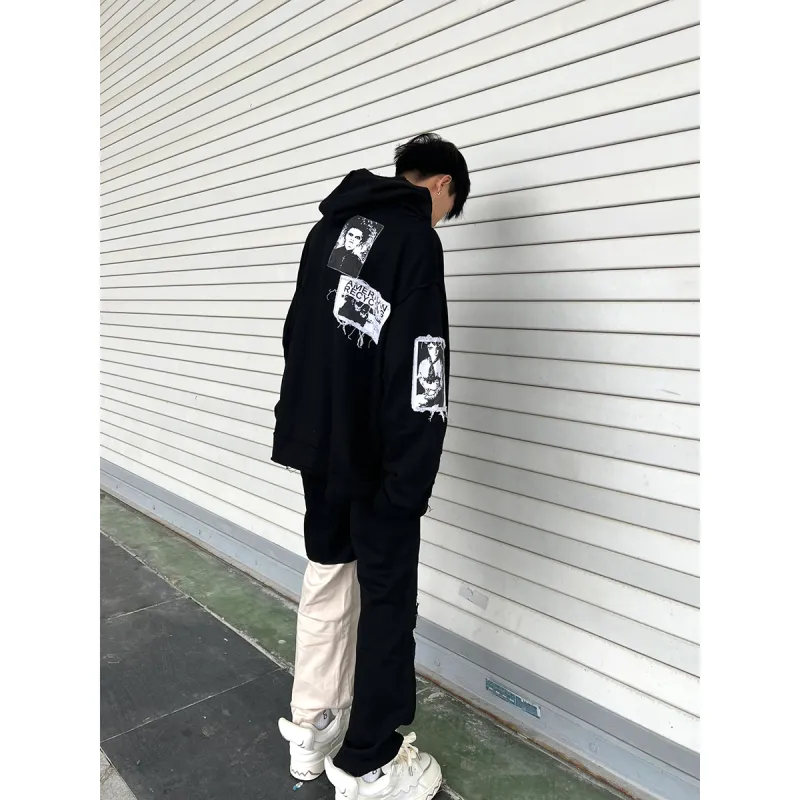 Weles Jeans Unisex Black/White-0
