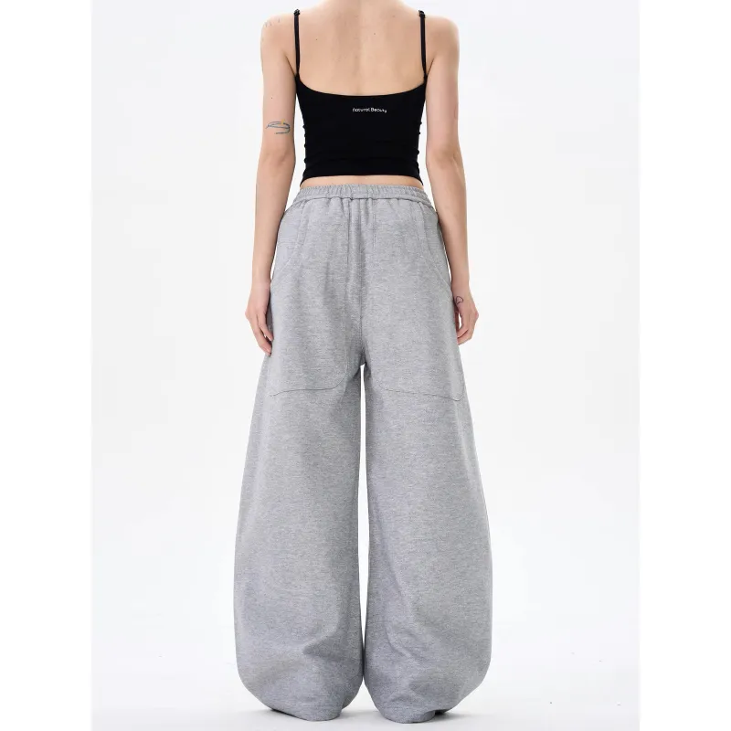 Weles Casual Pants Unisex Gray-2