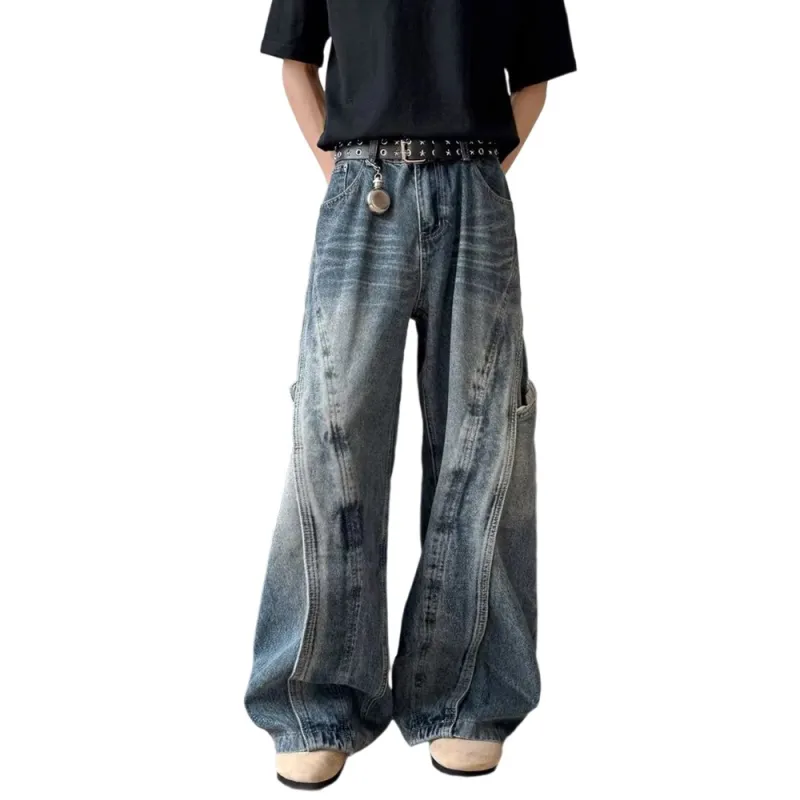 Weles Jeans Unisex Vintage Blue-6
