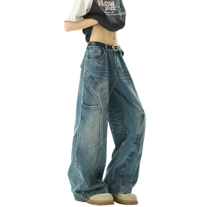 Weles Jeans Unisex Vintage Blue-4