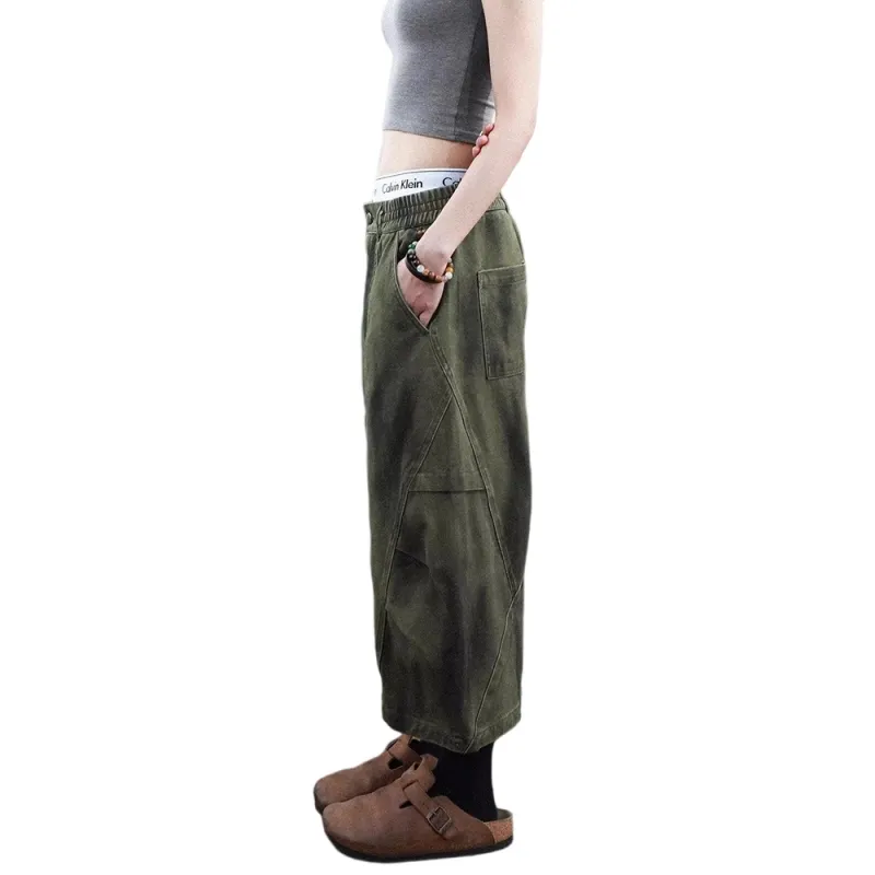 Weles Casual Shorts Unisex Green-2
