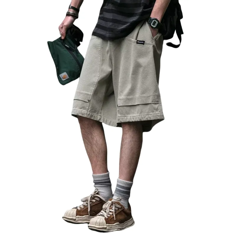 Weles Casual Shorts Unisex Gray-3
