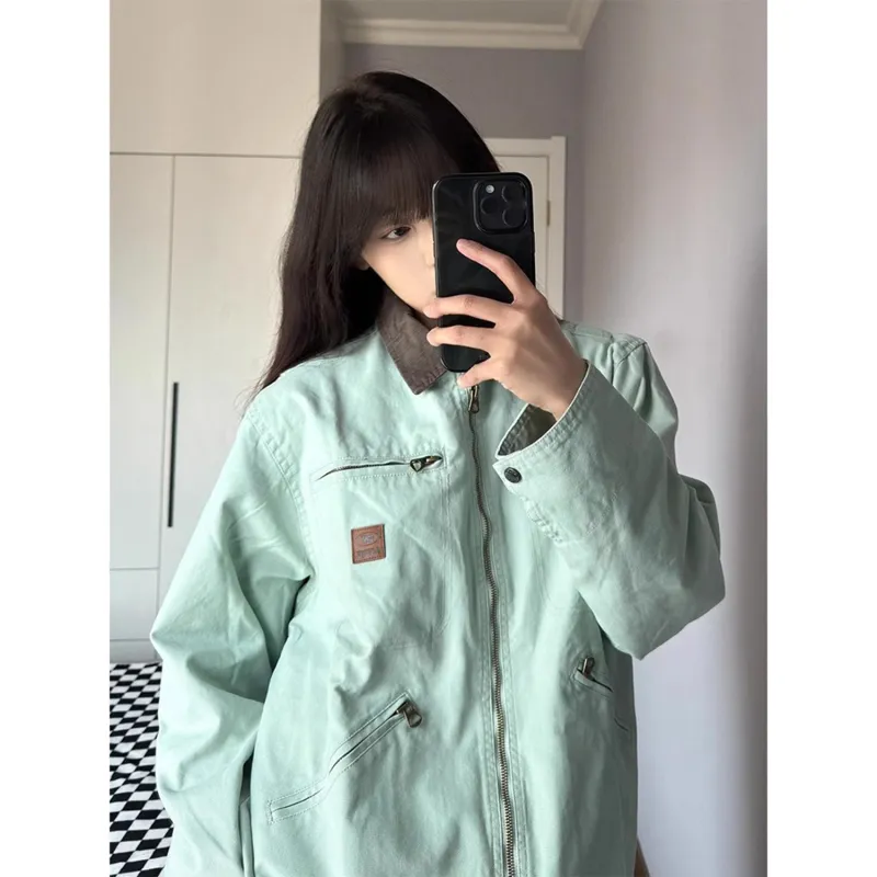 Weles Jackets & Coats Unisex Mint Green-2