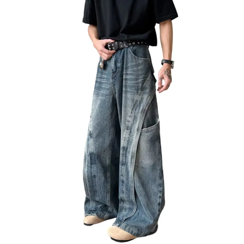 Weles Jeans Unisex Vintage Blue-1