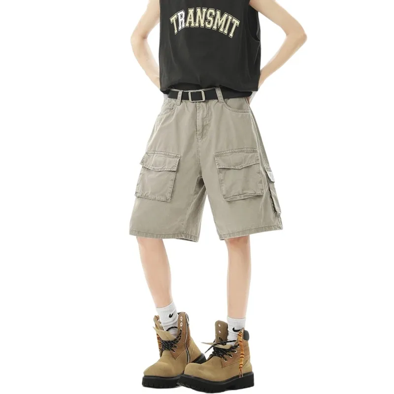 Weles Casual Shorts Unisex Khaki-5