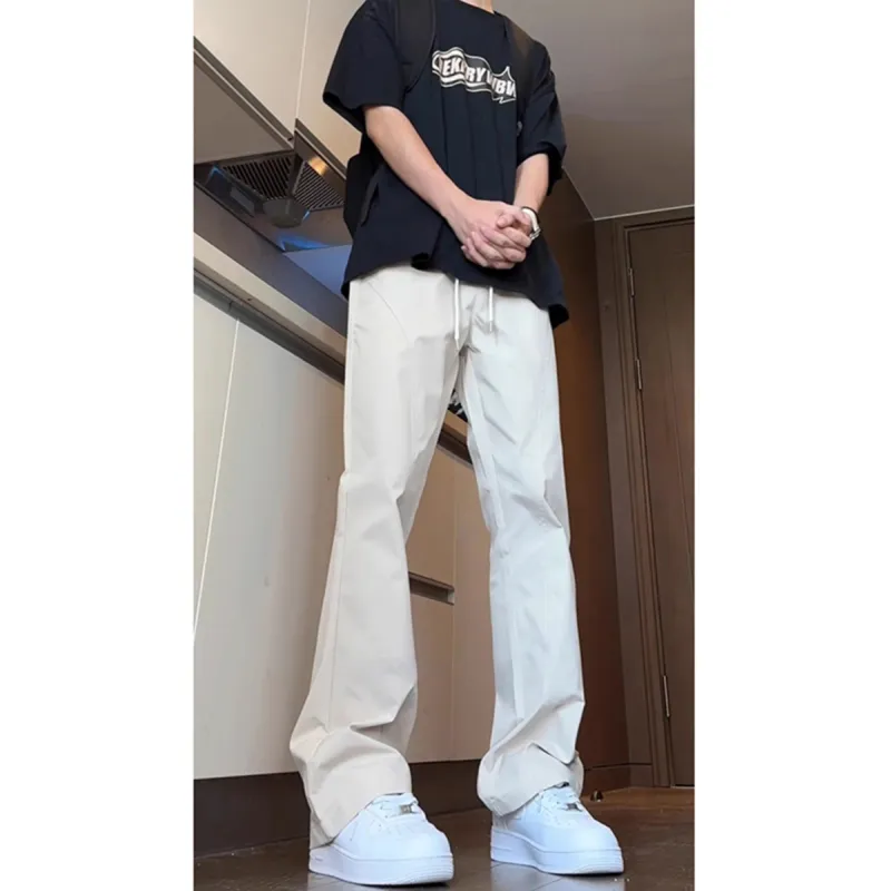 Weles Casual Pants Unisex Ecru-1
