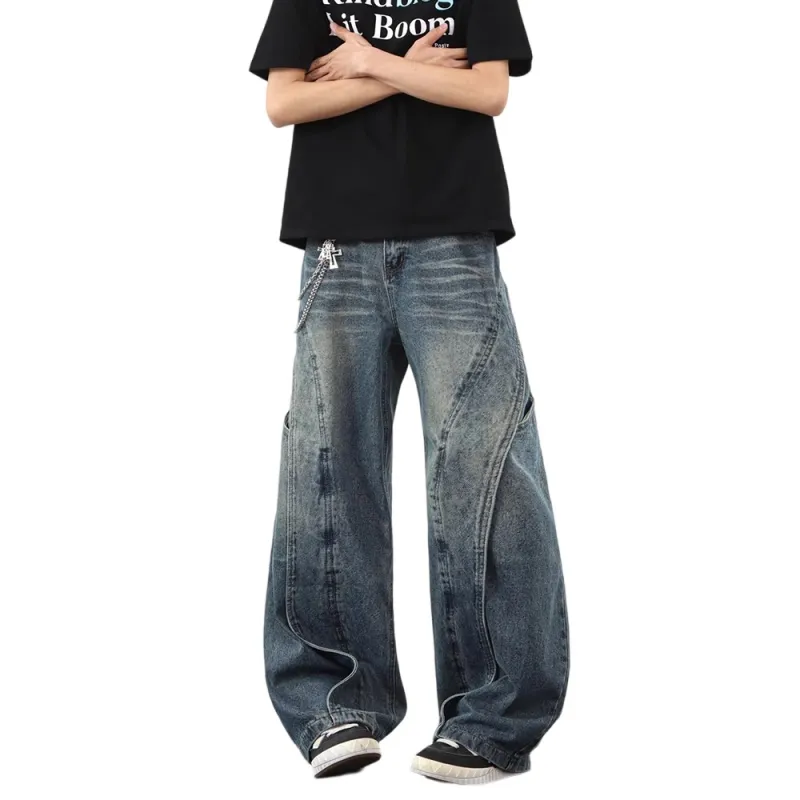 Weles Jeans Unisex Vintage Blue-4