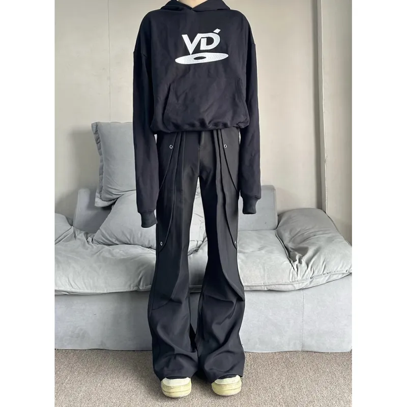 Weles Suit Trousers Unisex Black-3