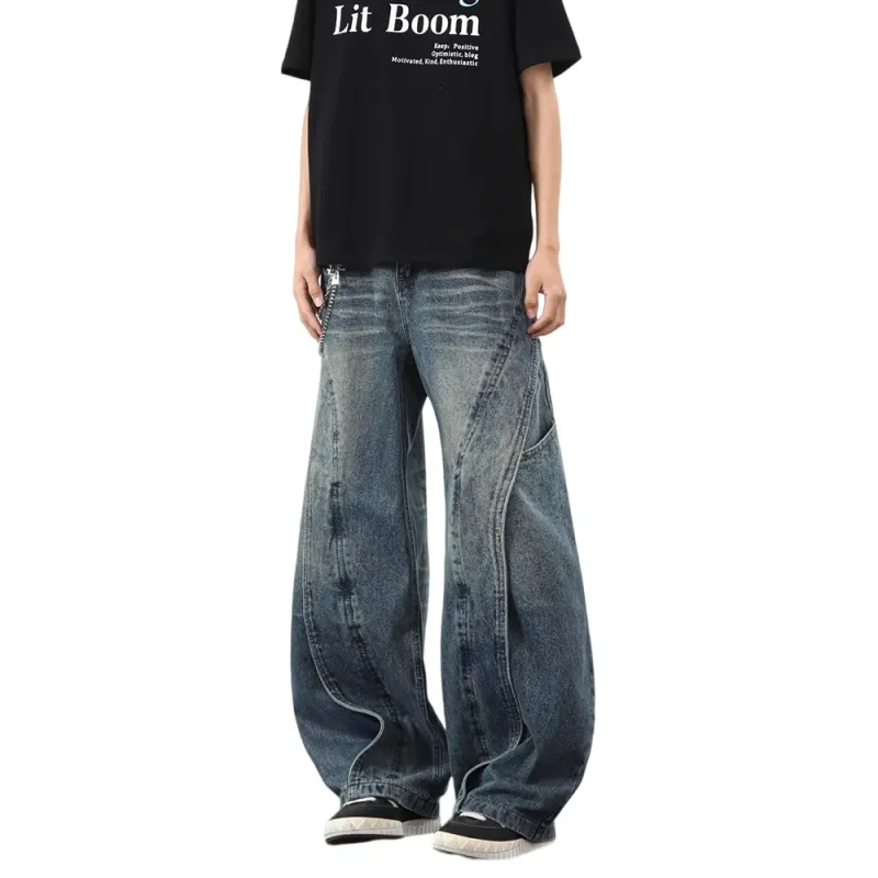 Weles Jeans Unisex Vintage Blue-3