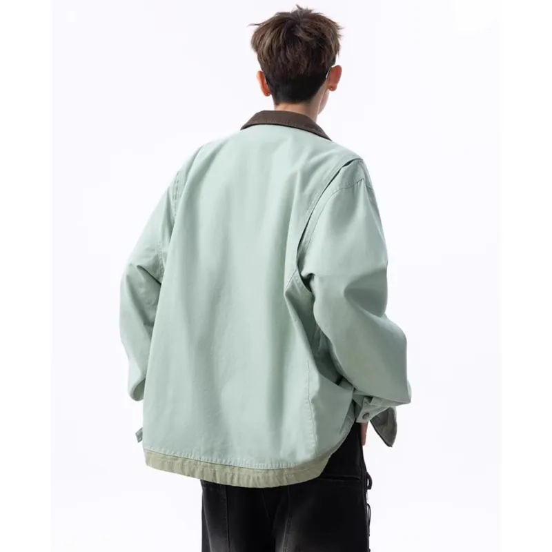 Weles Jackets & Coats Unisex Mint Green-4