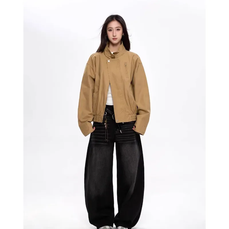 Weles Jackets & Coats Unisex Khaki-4