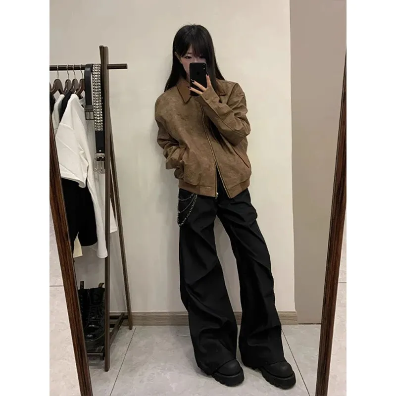 Weles Casual Pants Unisex Black-2