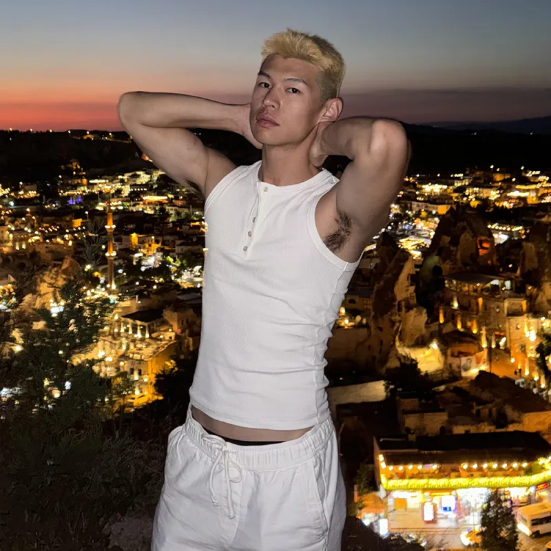 Weles Tank Tops Men White-3