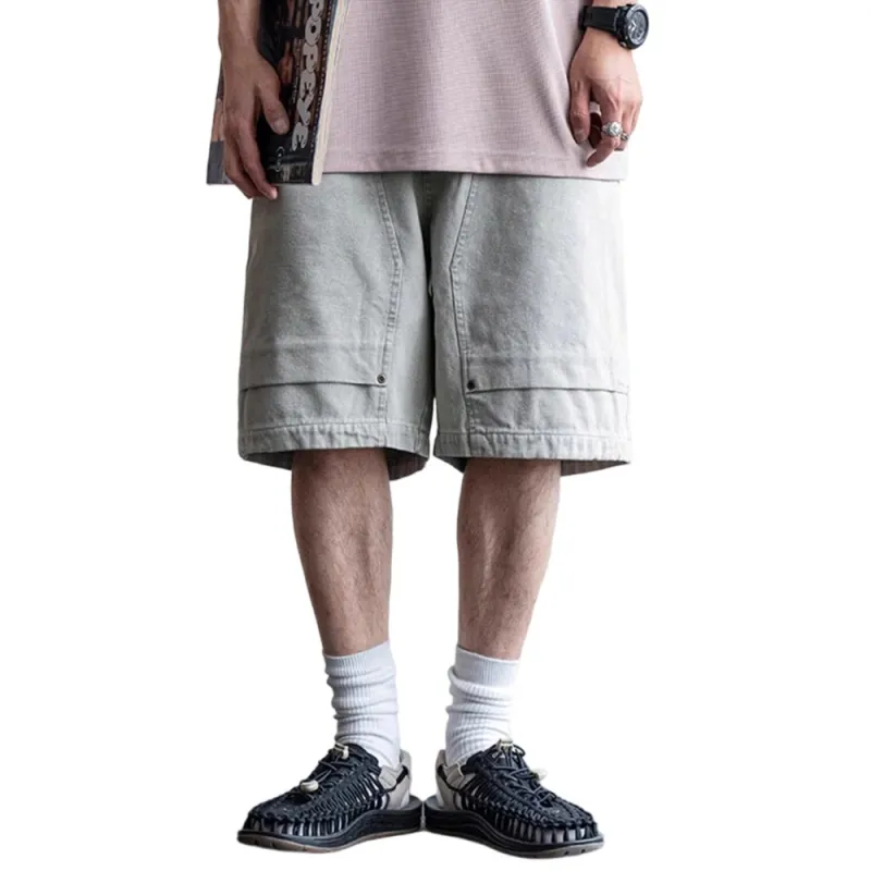 Weles Casual Shorts Unisex Gray-3