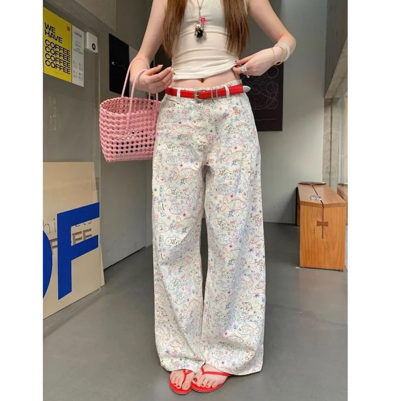 Weles Casual Pants Unisex White-4