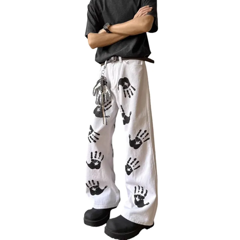 Weles Jeans Unisex White-2
