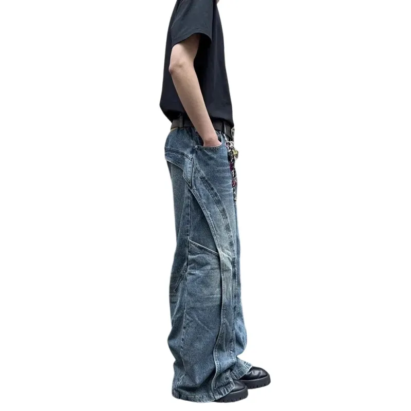 Weles Jeans Unisex Vintage Blue-3