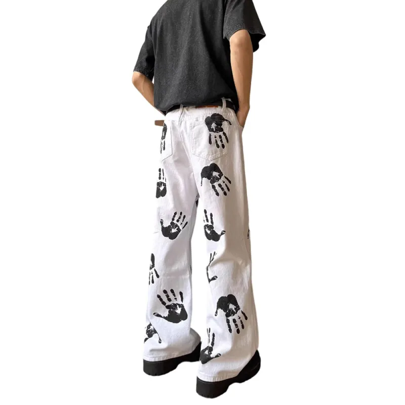 Weles Jeans Unisex White-6