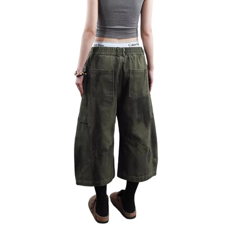 Weles Casual Shorts Unisex Green-3