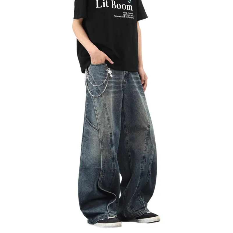 Weles Jeans Unisex Vintage Blue-7