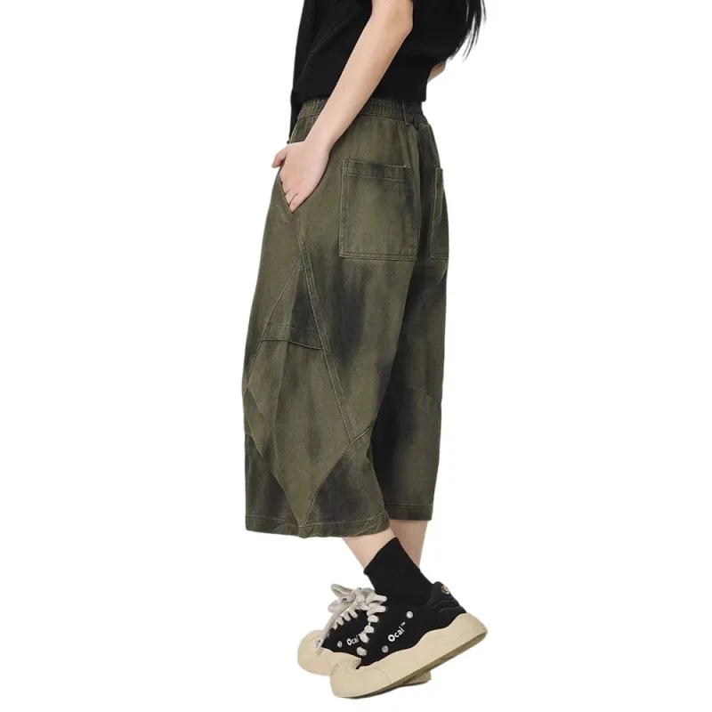 Weles Casual Shorts Unisex Green-3