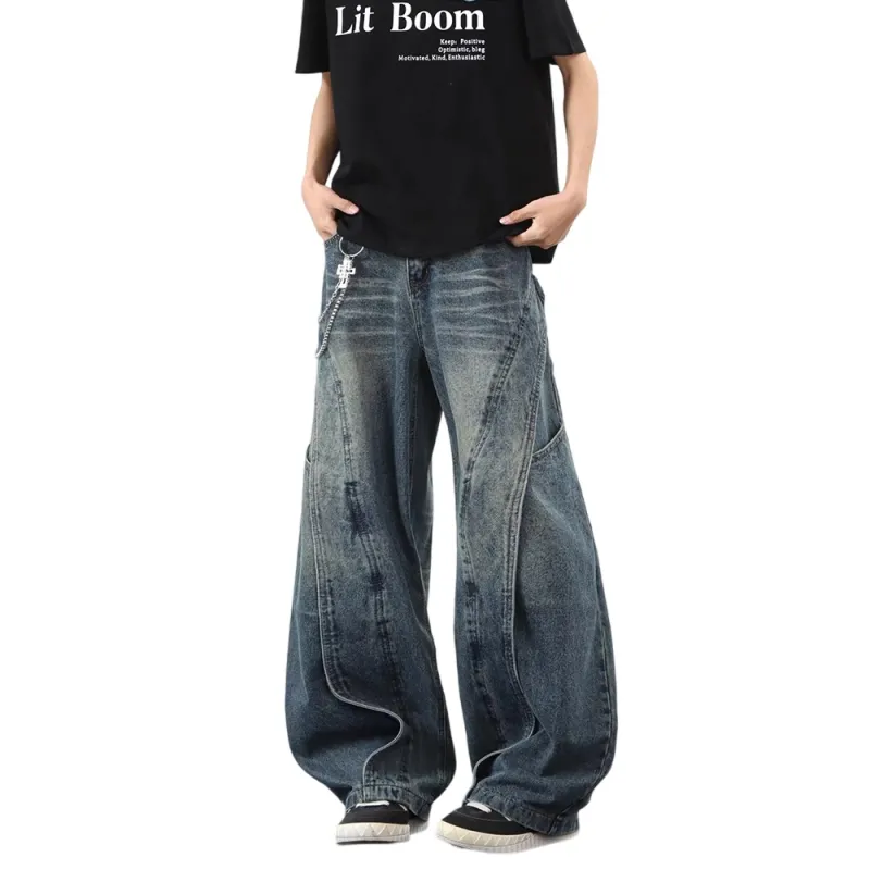 Weles Jeans Unisex Vintage Blue-2
