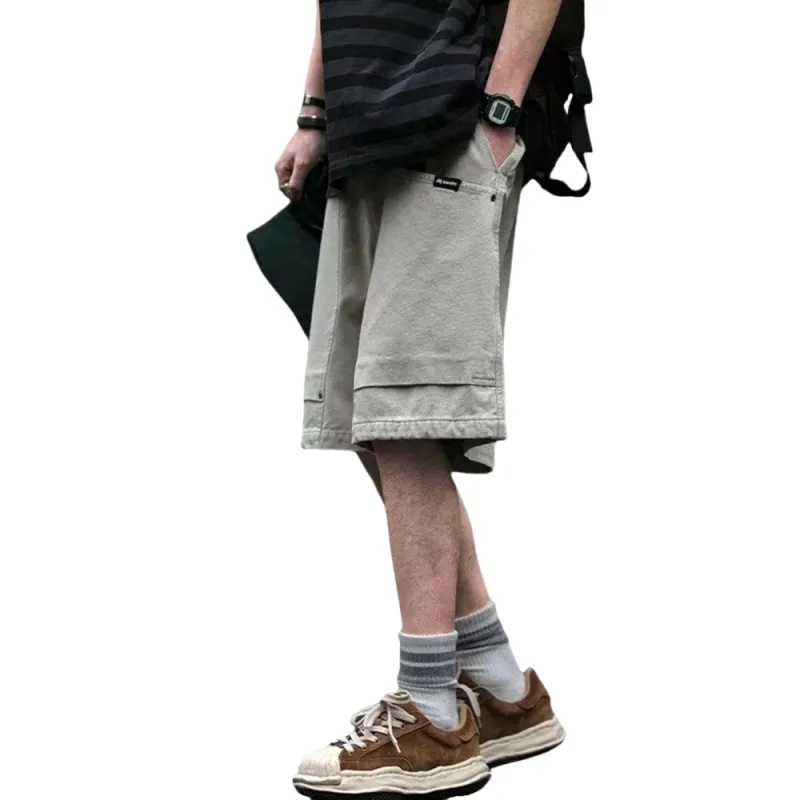 Weles Casual Shorts Unisex Gray-7