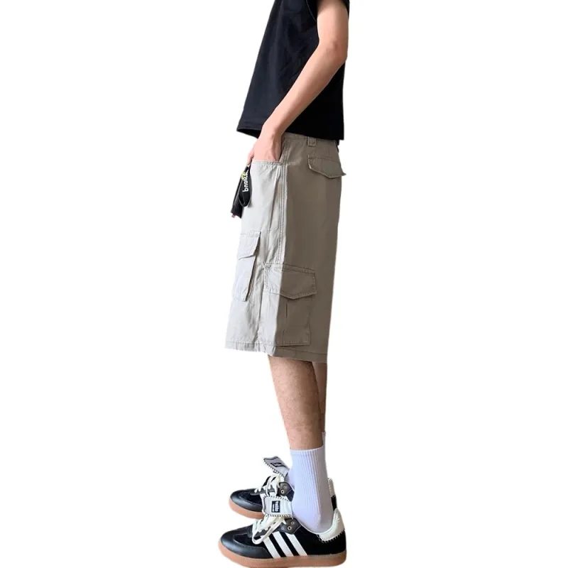 Weles Casual Shorts Unisex Khaki-5
