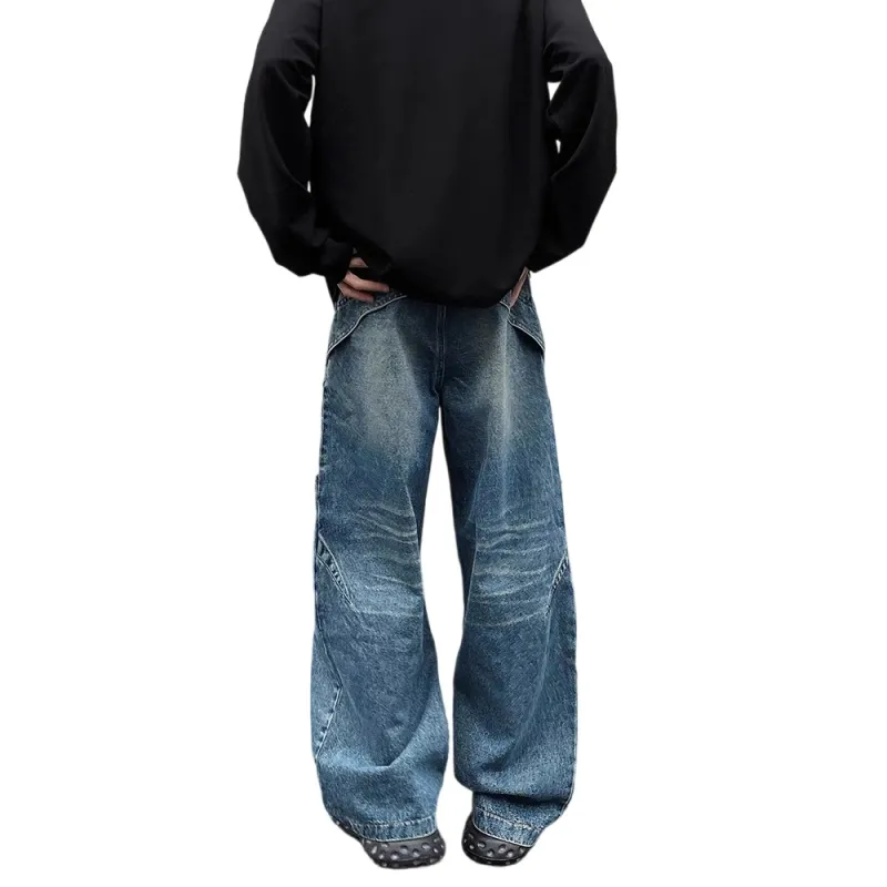 Weles Jeans Unisex Vintage Blue-3