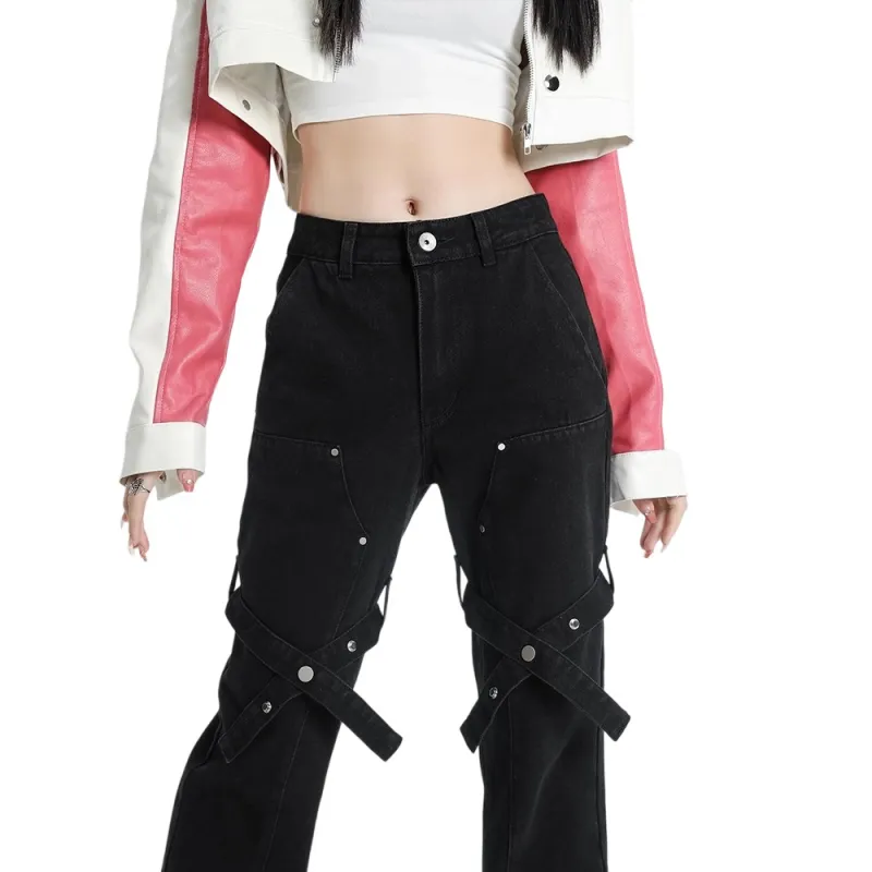 Weles Jeans Unisex Black-1