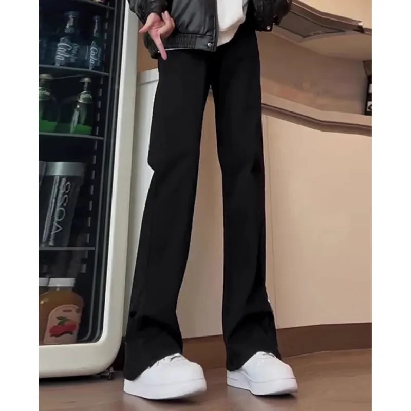 Weles Casual Pants Unisex Black-3
