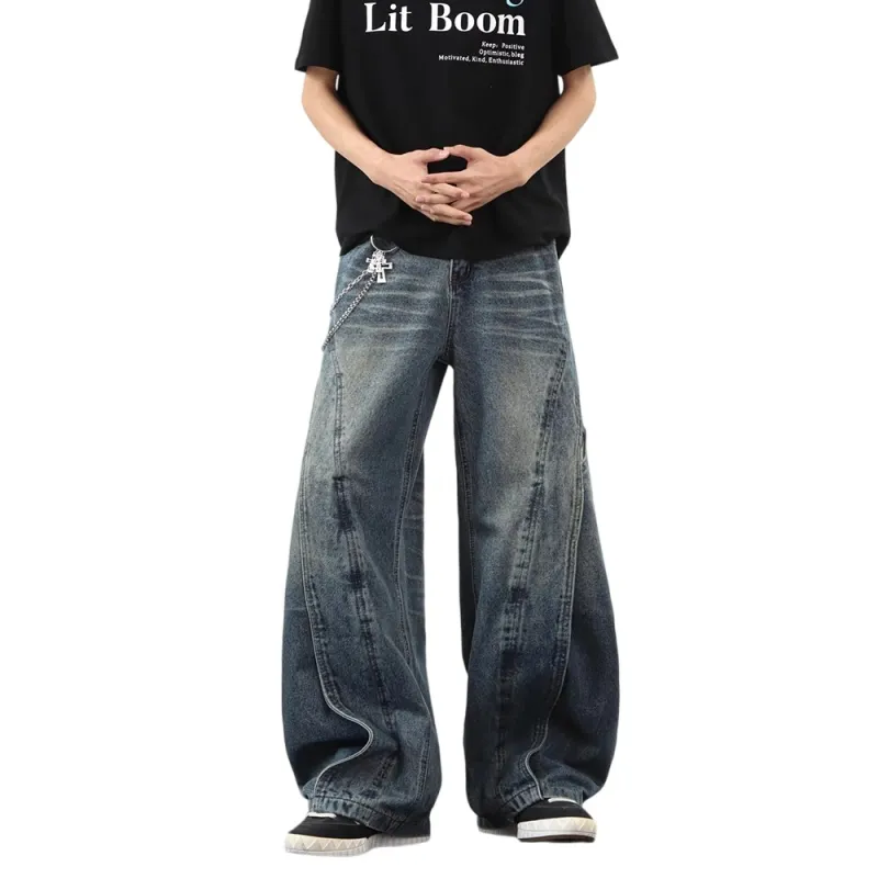 Weles Jeans Unisex Vintage Blue-5