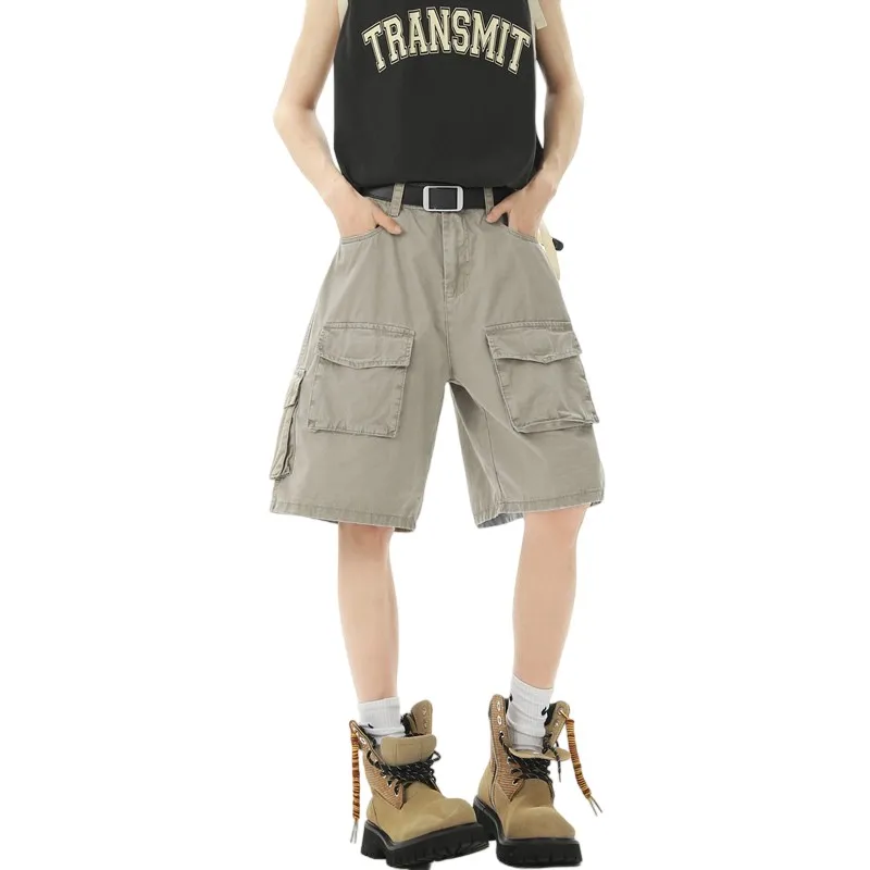Weles Casual Shorts Unisex Khaki-7
