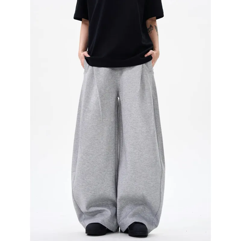 Weles Casual Pants Unisex Gray-3